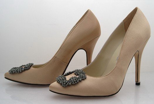 Hotsale 2010 New Style Europe United States Fashion Star Style Ladys' High-heel Shoes Nude Color