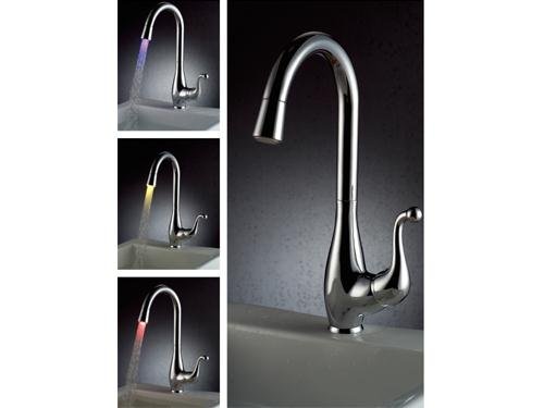 LED Bathroom Sink Faucet - Free Shipping(L-4018)