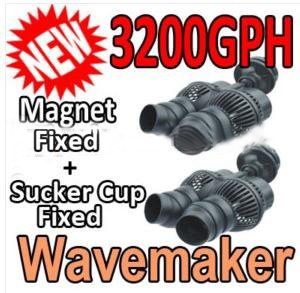 220-240v 60Hz 3200GPH DUAL TWIN POWER HEAD WAVE MAKER PUMP POWERHEAD