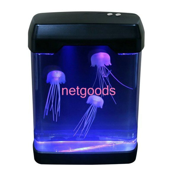 Free Shipping 3D Moving Jellyfish Mood Lamp AQUARIUM Pet Xmas Gift