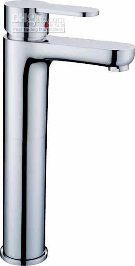 Tall Tap Solid Brass Thicken Chrome Planting 00212 [High-grade] [5 Years Warranty] Single Handle Basin