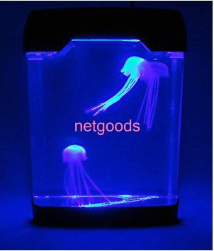 2010 New 3D Moving Jellyfish Mood Lamp AQUARIUM Pet Xmas Gift Freeship