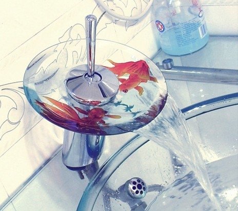 Glass Bason Tap