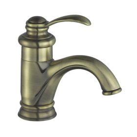 Highest Quality Single Handle Antique Brass Centerset Bathroom Sink Faucet
