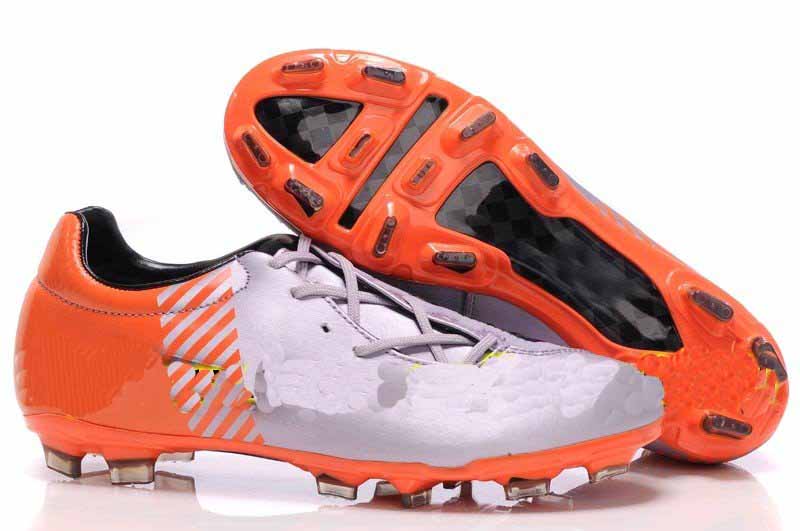 Free Shipping! New Arrival High-quality Orange Men's Soccer Shoe Boots, Cheap Soccer Shoes, Size:39-45