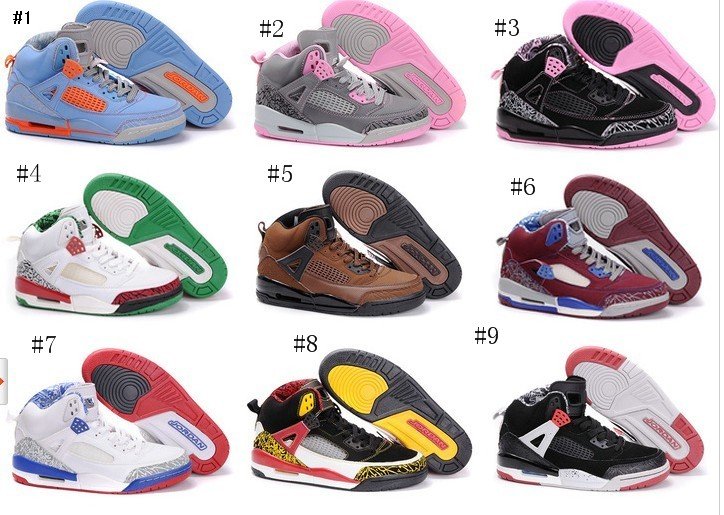 Athletic Shoes (white/black/blue) New Arrival! Spizike Men Basketball