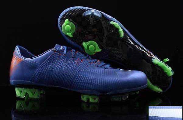 20/colors -Mixed Order Wholesale-free Shipping Men Football Boots Men's Soccer Shoes Outdoor Footwear Color:blue