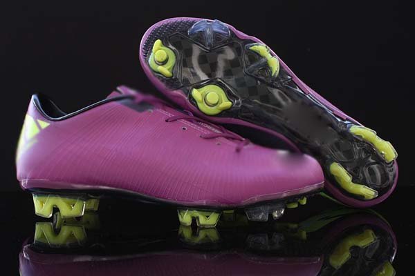 FG Spiral Nails Football Cleat Soccer Shoes Size 39-45 Purple Color