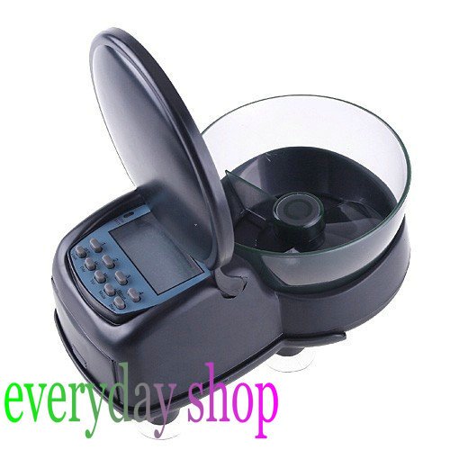 2010---2011 Digital Aquarium Automatic Fish Tank Food Timer Feeder, Free Shipping, Wholesale