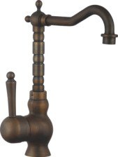 Free Shipping Solid Brass Antique Kitchen/Vessel Sink Faucet