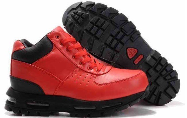 Free Shipping Men's Red/Black ACG Boots,Working Shoes