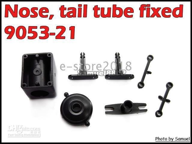 Volitation Helicopter Parts RC Parts 9053-21 Nose, Tail Tube Fixed for DH 9053 RC Helicopter