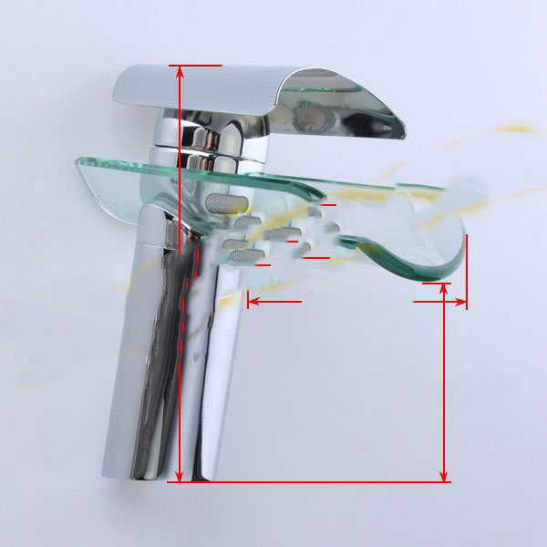 Cold Hot Copper Water Tap Faucet for Wash Basin Bason