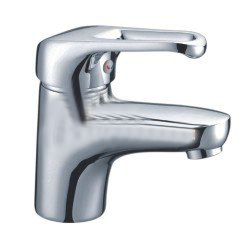 Bathroom Sink Faucet with Single Lever Handle in Chrome - Lijiafaucet - F6634/brass Faucet/wash Basin Taps