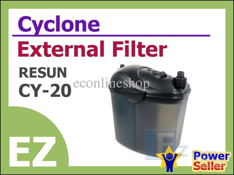 Aquarium Fish Tank Resun CY-20 Cyclone External Filter 200LH 220-240V