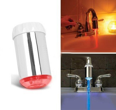 Led Faucet / Kitchen Faucet/waterpower Led Water Tap /temperature Detectable Color Changing + Non Battery Needed
