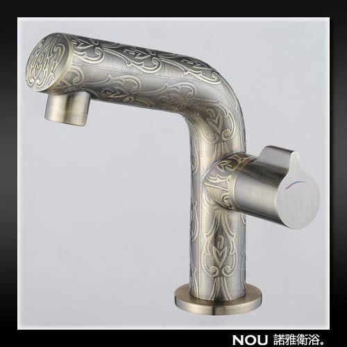 Antique Bronze Faucet. Single Lever Basin Mixer. 5 Years Guarantee.