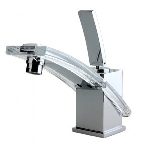 Free Shipping-Single Handle Chrome Waterfall Bathroom Sink Faucet Faucet Faucet Faucet