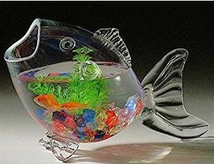 Small Order,home Decor,fish Design, Glass Fish Bowl,big