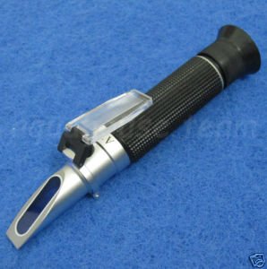 12PCS Portable Refractometer Salinity Meter ATC for Marine Aquarium