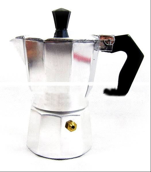 EMS FREE SHIPPING HOT !Wholesale Price 9cup Aluminum Coffee Stovetop Espresso Maker in Good Quality