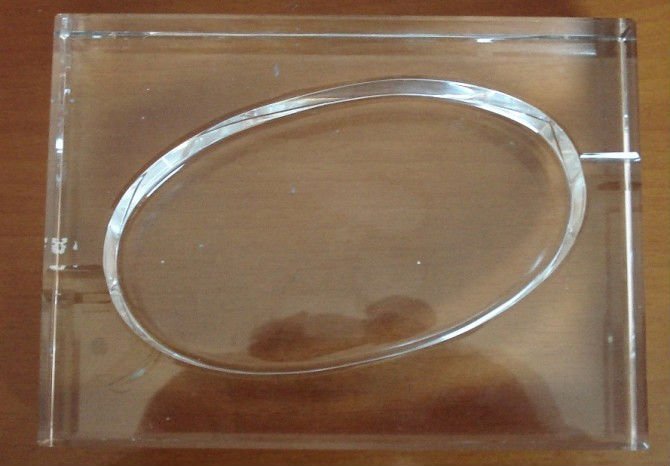 AST007 Crystal Ashtray Custom Logo Wholesale/retail