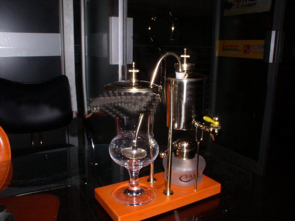 China Wholesale Appliance Stainless Steel Coffee Machine with 4 Cups Espresso Coffee Maker CM-5018D