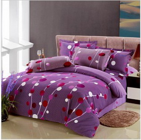 Thickening Thermal O Cashmere Four Piece Set Blending Bedding Set Home Textile Duvet Sets