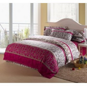 100% Cotton SimpleStyle 4pcs Bedding Set Home Textile Duvet Sets