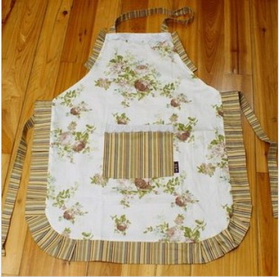 With Ruffles Cotton Washable Apron