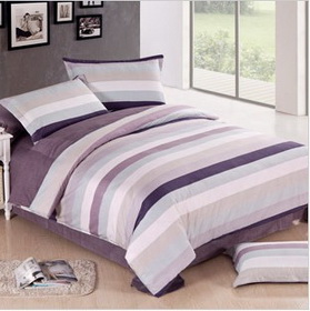 Cotton Twill 4pcs Bedding Set Home Textile Duvet Sets