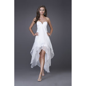 Custom Made Strapless Floor Length Chiffon Beading Sheath Wedding Dress for Bridesmaid Dress Evening Dress Cocktail Gowns