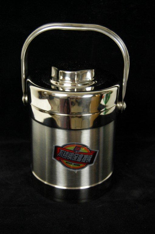 STAINLESS STEEL LUNCH BOX Bento 3 TIER Locking Lid NIB