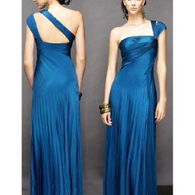 Pleated Evening Dresses/formal/prom Gown Floor Length
