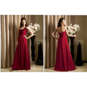One Shoulder Preferred Celebrity Dresses Prom Ball Evening Formal Gowns Floor Length Taffeta A-Line@021