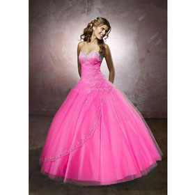 Form Wedding Dresses/dress Customized!SZ 4-28!women's Beading Adorn Floor Length Strapless Voile