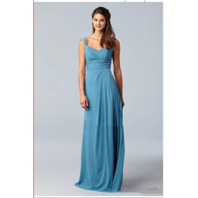 Free Shipping 2011 New Arrival Chiffon Floor Length Dress Bridesmaids Dresses #612