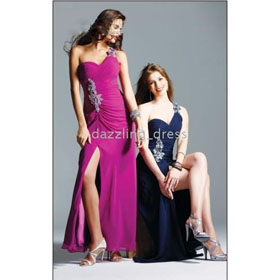One Shoulder Strap Floor Length Black Wedding Dress Party Dress Evening Dress