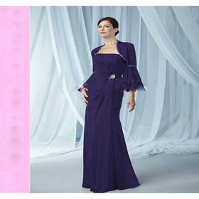 Attractive Strapless , Floor Length ,Mother Dress AM077 ,Free Shipping Christmas Gift