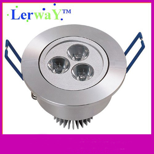 3W LED Downlight Free Shipping