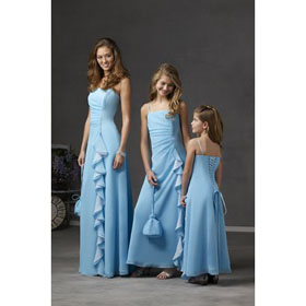 - 2011New Preferred Junior Bridesmaid Dresses Custom Size Prom Dress Party2-32