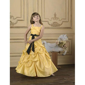 Custom-Made Flower Girls Dress Junior Bridesmaid Dress Size :2-14 Years