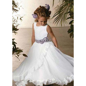 Custom-made Cute Princess Flower Girl Junior Bridesmaid Dress Any Colour / Size Flower Girl Dresses