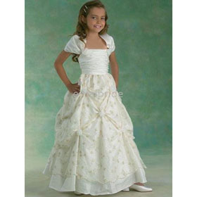 Dresses/flower Girl Dresses/girl's Dress/bridesmaid Dress/kid's Dress Fl1325 Junior Bridesmaid
