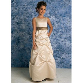 Sexy Bridal Dress>SZKA80104 - Custom-made 2010 New Style Junior Bridesmaid Dresses
