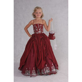 High Quality Wedding Junior Bridesmaid Dresses Flower Girl Dresses Free Shipping