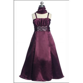 2011 New Junior Bridesmaid Dress F118