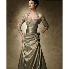Bridesmaid Gown ZQ29 Free Jacket Mother of The Bride Dresses