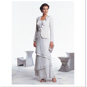 Free Shipping 2010 Brand New Custom Made Wide Straps A-line Ankle-length Chiffon Mother Of The Bride Dresses MD0003