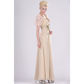 2011 New Style Chiffon Short Sleeve Mother of The Bride Dresses